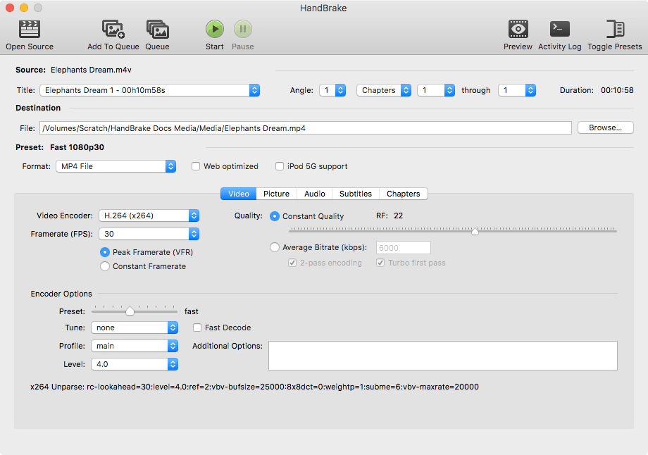 Handbrake for mac 10.6.8